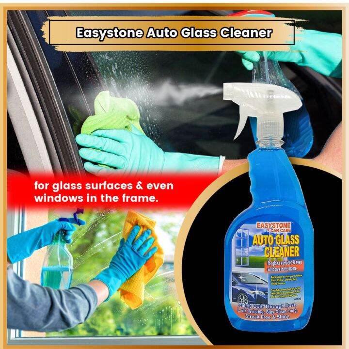 100 Original Easystone Auto Glass Cleaner 600ML Ready Stock Lazada