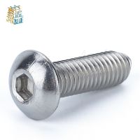 ♧♙ 100pcs Or 50pcs Iso7380 M2 M2.5 M3 M4 M5 M6 Bolt A2-70 Button Head Socket Screw Bolt Sus304 Stainless Steel Mushroom Head Screws