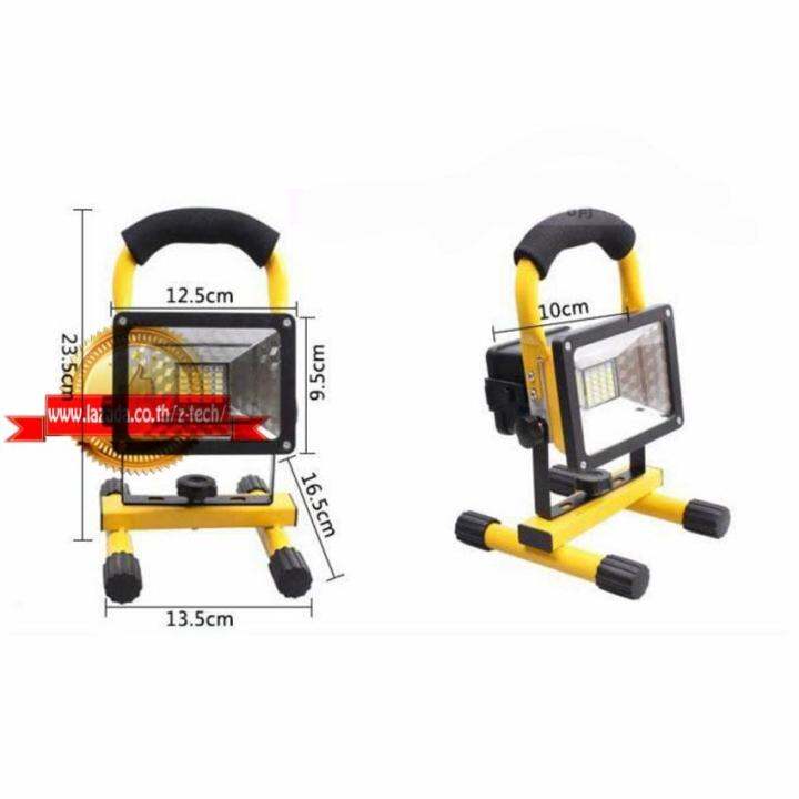 outdoor-flood-light-spotlight-30w-ไฟฉุกเฉิน-กันน้ำได้-3โหมด