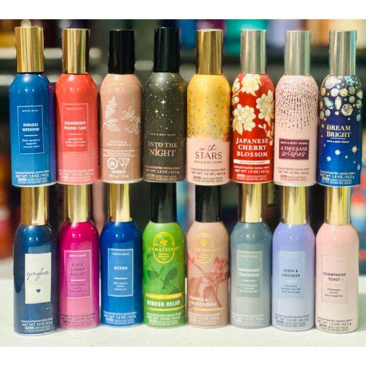 US Original Bath and Body Works Room Spray Batch 01 Lazada PH