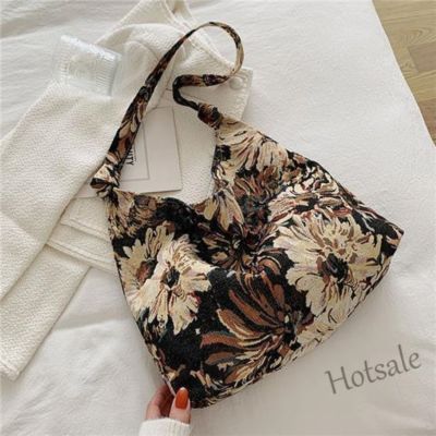 【hot sale】✘ C16 Pretty Canvas Bag-Exquisite Patterns Comfortable Texture-Well Designed Shoulder Bags For Women