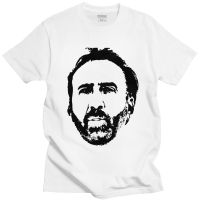 คลาสสิกและไม่ซ้ำกัน Cool Mens Nicolas Cage Tshirt แขนสั้นเสื้อยืด O-Neck Leisure เสื้อตลก Meme Tee Tops Merch ของขวัญ DHeddp67ILkoni92