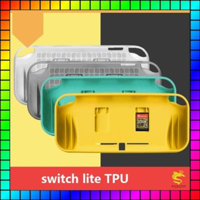 เคสยาง for Nintendo Switch Lite with 2 game card and hand grip