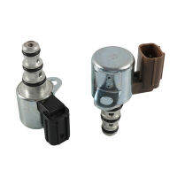 SuperRide 2Pcs Shift Solenoid วาล์วอุปกรณ์ดั้งเดิมเกียร์อัตโนมัติ Solenoid วาล์วเปลี่ยน28500-P6H-013 28400-P6H-003สำหรับ Honda เกียร์ Solenoid