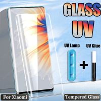 กระจกนิรภัยสำหรับ UV Note10ป้องกันหน้าจอขนาดเล็ก Note 10 Pro Mi10เฉียบ10 Mi11 11 Mi 11คลุมทั้งหมด5G Casedjgj
