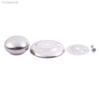 ☃ Home 58mm Diameter Silver Tone Metal Base Pot Lid Knob