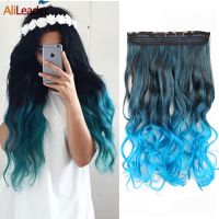 【CW】 Synthetic Hair Extensions Clip   Adjusting - 5clips Aliexpress