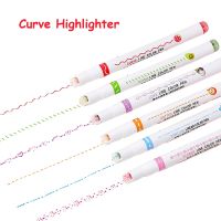 [HOT BYIIIXWKLOLJ 628] Curve Line Fine Tip Markers ปากกาสีสำหรับสมุดจดบันทึกการเขียนจดบันทึกปฏิทินเครื่องใช้สำนักงาน