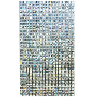 Rainbow Decorative Window Film Tinted Static Self Adhesive Cling Glass Stickers 3D Mosaic Privacy Glass Foil