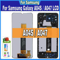 6.5 "สำหรับ A04S Samsung Galaxy จอแอลซีดี A047FDS A047F Paparan Skrin เซนต์สำหรับ A04s ซัมซุง A.047FDSN อะไหล่ชุดประกอบดิจิไทเซอร์จอแอลซีดี