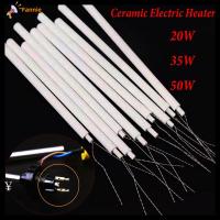 FANNIE 1/5/10pcs คุณภาพสูง 220V 110V แกนเซรามิก เครื่องทำความร้อนหัวแร้ง อะแดปเตอร์ภายใน บัดกรีอุณหภูมิที่ปรับได้ เครื่องทำความร้อนไฟฟ้า