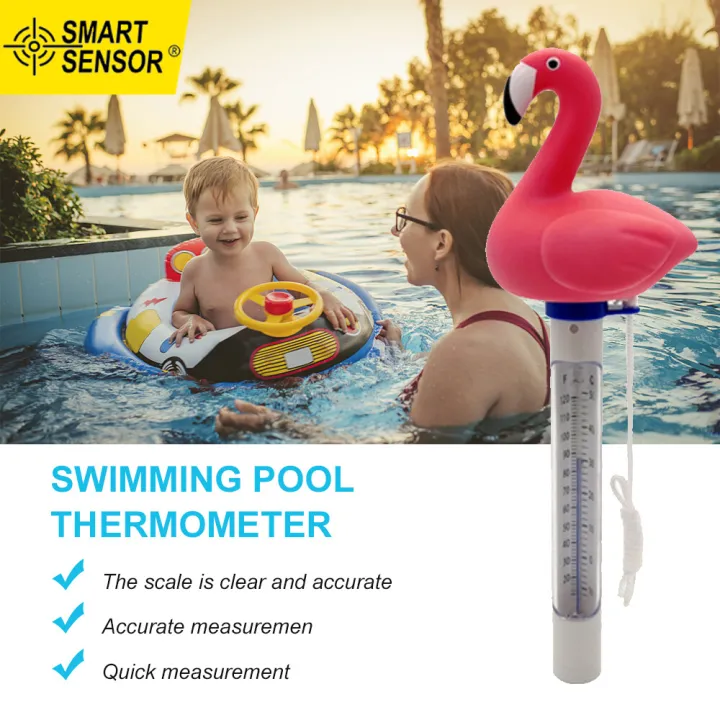 Smart Sensor Floating Swimming Pool Thermometer Pond Water The