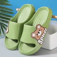 【July】 Thick-soled slippers womens summer outdoor home anti-slip deodorant indoor 2023 new sandals and men