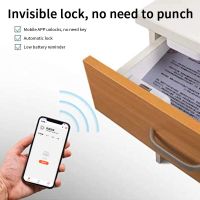 Tuya APP Remote Control Cabinet Drawer Lock Invisible Keyless Electrics Wifi Lock Security Phone Control Lock
