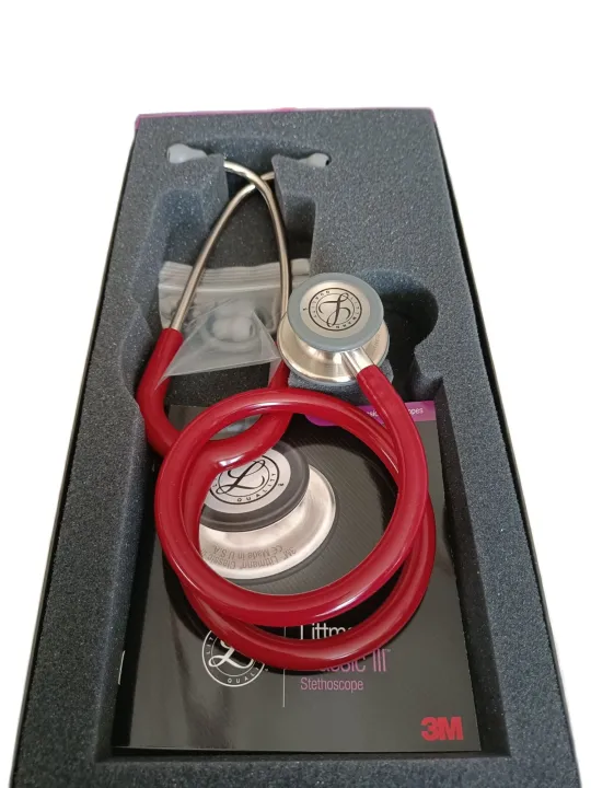3M Littmann Stethoscope Classic III Burgundy Regular Finish Lazada PH