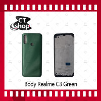 สำหรับ Realme C3 / RealmeC3 อะไหล่บอดี้ เคสกลางพร้อมฝาหลัง Body อะไหล่มือถือ คุณภาพดี CT Shop