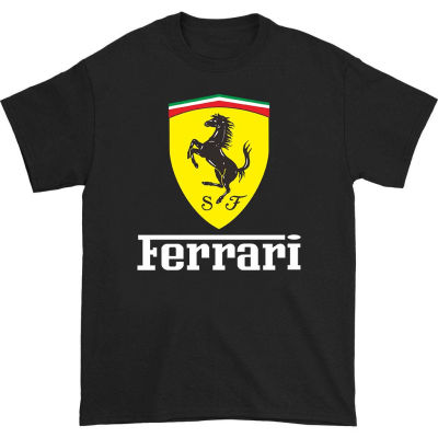 Ferrari graphic cotton O-neck T-shirt for men