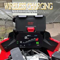 New Motorcycle Parts Navigation Bracket Wireless Charging Support Mobile Phone For BMW R1200GS F800GS ADV F700GS R1250GS F900R