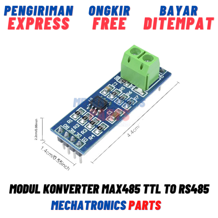 Modul Konverter MAX485 TTL to RS485 RS-485 Converter Module | Lazada ...
