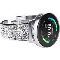 “：{+ 20 22MM Diamond Stainless Steel Strap For  Galaxy Active 2 40 44Mm Band 42 46Mm For  Gear S3 Classic/Frontier Belt