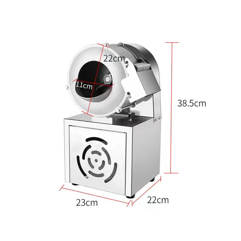 Automatic Vegetable Cutting Machine Electric Potato Onion Carrot Ginger  Slicer Commercial Shredder Multifunction Cutter From Sytsch, $341.71