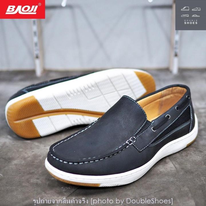 baoji-รองเท้าหนัง-คัชชูลำลอง-รุ่น-bx648-สีดำ-ไซส์-39-45