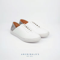 Ice Grey Juxtapose รองเท้าผ้าใบเหยียบส้น Archibalds (PRE-ORDER)