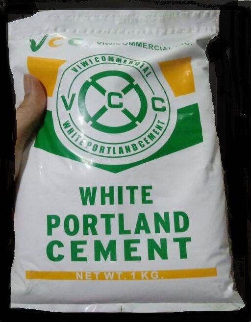 Original White Portland Cement Approx 1 Kg. Kilo Per Bag 100% Original ...