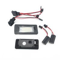 2X LED License Plate Light white 12v for Audi A1 A3 / A4 S4 B8/ A5 S5 8T / A6 C7/4G / Q3 8U / Q5 8R / TT 8J