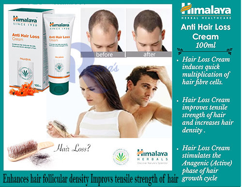 100% ORIGINAL]Himalaya Anti Hair-Loss Cream 50ml [ReadyStock] Imported from  India | Lazada