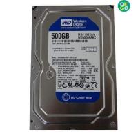 HDD pc 500 gb ยี่ห้อ WD blue สีฟ้า