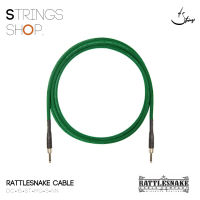 สายแจ็คกีตาร์ Rattlesnake Cable Standard (S/S) Mean Green ( DC-15-ST-MG-S-NN )