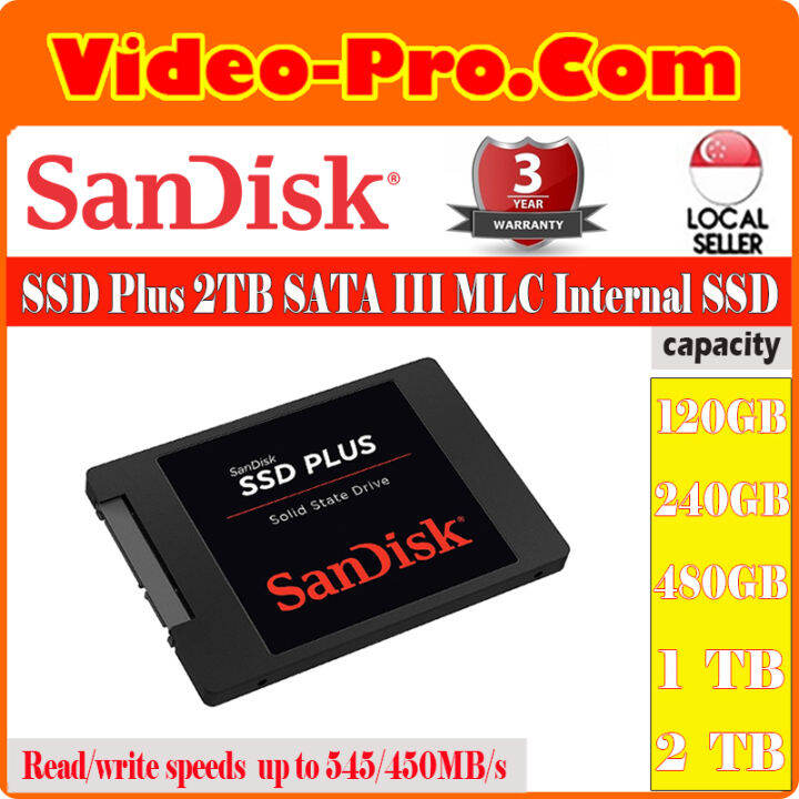 Sandisk Ssd Plus 120gb 240gb 480gb 1tb2tb Sata Iii Mlc Internal Solid State Drive Ssd 1217