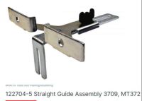 Makita accessories Straight Guide part no. 122704-5  for model. 3709/MT372/M3700B/MT370 อะไหล่ บังไบ ทริมเมอร์ ใช้ประกอบงานซ่อมอะไหล่แท้ จากศูนย์ ASP