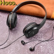 Headphone Tai nghe chụp tai có míc dàm thoại Hoco W24 hàng chính hãng