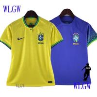 Most popular 【WLGW】Women Football Jersey 2022-2023 Brasil Jersey Home AwaySoccer Jersey Ladies Shirt