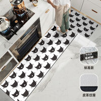 Waterproof Oilproof PVC kitchen Carpet Cartoon Moder Kitchen Floor Door Mat Anti-slip Mats Home Entrance Front Door Doormats