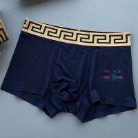 SPOT Versace Classic High-End และ Men S Boyshorts Underwear, Silky, Breathable,สบายและมีสไตล์