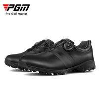 Pgm Waterproof Sports Shoes Mens Golf Shoes Breathable Fitness Training Golf Mens Non Slip Rotary Buckle Golf Instructor XZ186