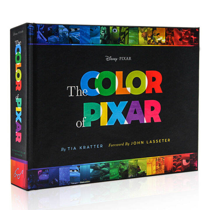 Original English edition of the color of Pixar Pixar's color book