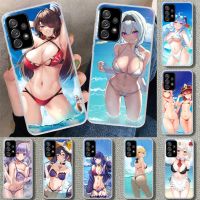 Genshin Impact Sexy Cute Girl Phone Case Cover For Samsung Galaxy A50 A70 A40 A30 A20E A10S Note 20 Ultra 10 Pro Plus 9 8 + A6 A Electrical Safety