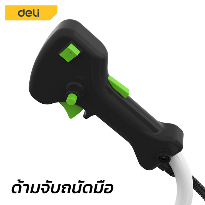 เครื่องตัดหญ้า-เครื่องตัดหญ้าสายสะพาย-เครื่องตัดหญ้าไฟฟ้า-ที่ตัดหญ้า-ที่ตัดหญ้าไฟฟ้า-สายสามารถปรับได้-ด้ามจับถนัดมือ-น้ำหนักเบา-kujiru