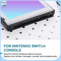 FCOCA อุปกรณ์ภายในบ้าน ซ้าย/ขวา สายดิ้น สำหรับ Nintendo SWITCH รางเลื่อน สำหรับ NS Joy-CON เปลี่ยน