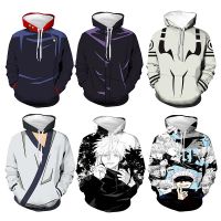 2023 newcool Men Boys Anime jujutsu Kaisen คอสเพลย์ hoodies นักเรียนแขนยาว pullovers