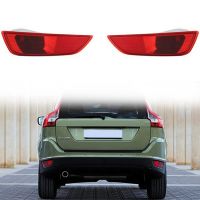 1Pair Car Rear Bumper Fog Light Parking Warning Reflector Taillights for Volvo XC60 2009 2010 2011 2012 2013