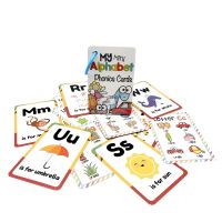 Learn English Phonics Flash Cards Baby Toddler Learning and Educational Toys Children Teaching Aids Kids English Word Learning Flash Cards