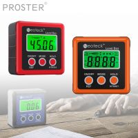 Precision Digital Level Box Measurement Tool Digital Angle Gauge 4*90° LCD Protractor Magnetic Base Inclinometer Tester Tool
