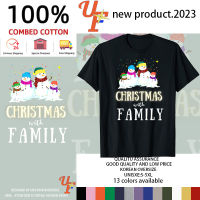 เสื้อยืดคริสต์มาสกับ Family Love Snowman