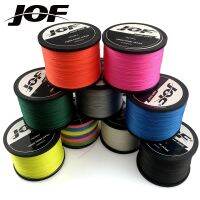 JOF PE Braided Wire Fishing Line 4 Strands 1000M 500M Japan Strong Multifilament Fiber Fishing Line 0.10mm-0.70mm