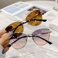 HOT★2023 Luxury Metal Sunglasses Women Men Square Sun Glasses Ladies Shades Gradient Eyewear UV400 Goggles Gafas De Sol Mujer Lentes